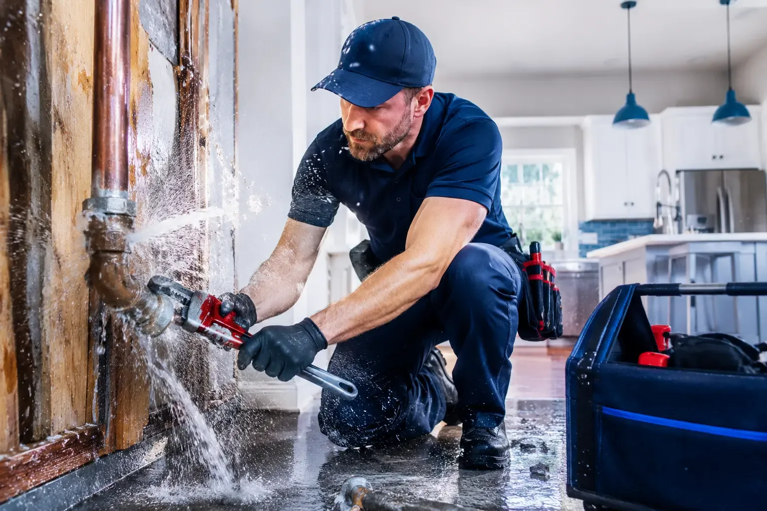 Local emergency pipe repair professionals in Belmont, OH